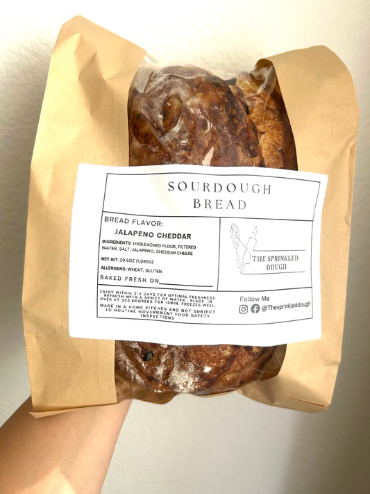 Jalapeno & Cheddar Sourdough