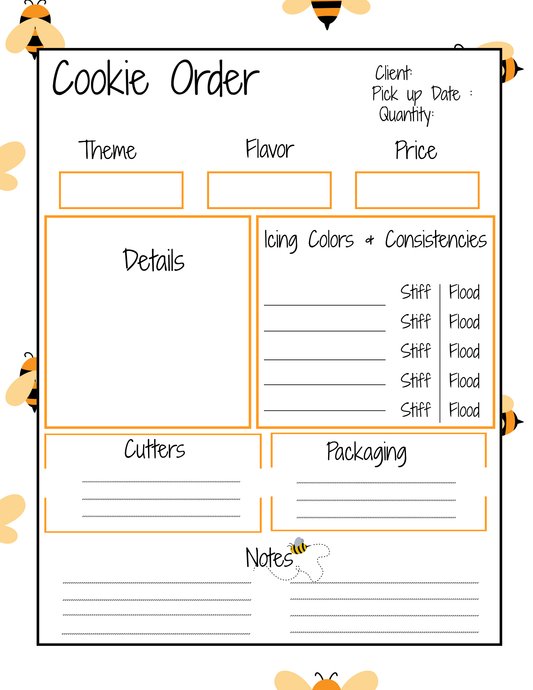 Cookie Order Form